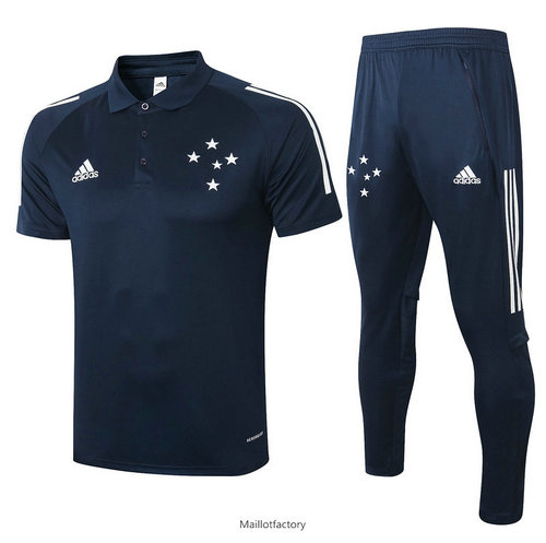 Achat Kit d'entrainement Maillot Cruzeiro POLO 2020/21 Bleu Marine