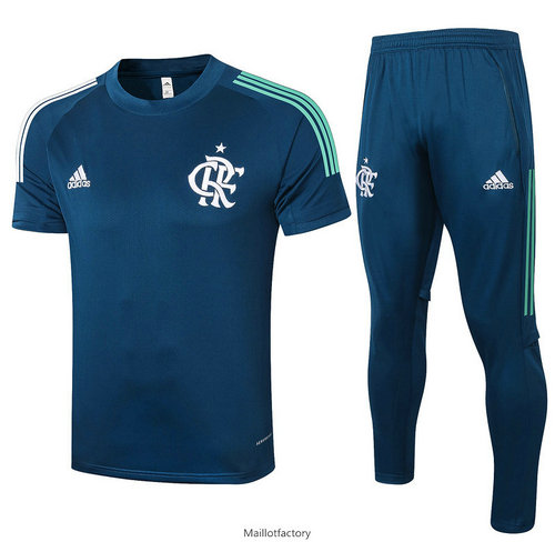 Soldes Kit d'entrainement Maillot Flamengo 2020/21 Bleu Marine