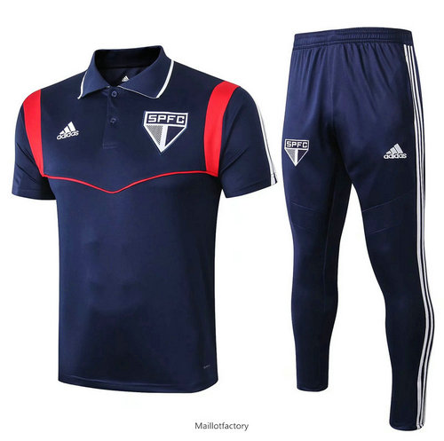 Prix Kit d'entrainement Maillot Sao Paulo 2019/20 Bleu