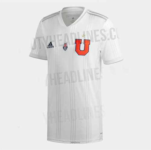 Pas cher Maillot du Universidad de Chile 2020/21 Exterieur Blanc