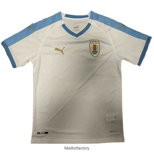 Achetez Maillot du Uruguay 2019/20 Exterieur Blanc