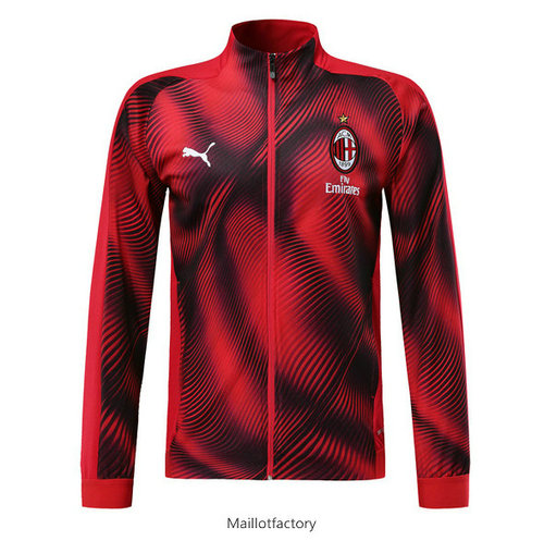 Flocage Veste AC milan 2019/20 Rouge/Noir