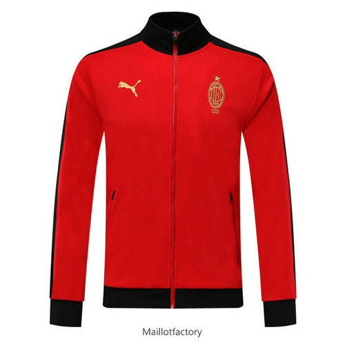 Prix Veste AC Milan 2019/20 Rouge/Noir