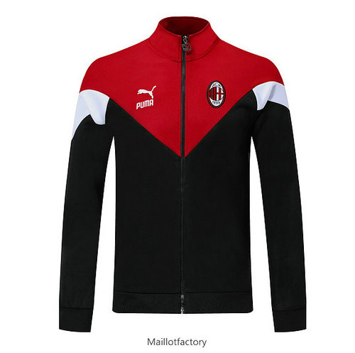 Soldes Veste AC Milan 2019/20 Noir/Rouge/Blanc