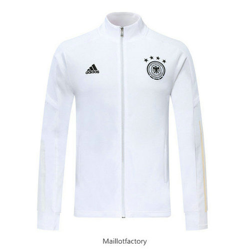 Nouveaux Veste Allemagne 2019/20 Blanc