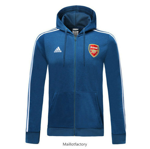 Achetés Veste a Capuche Arsenal 2019/20 Bleu