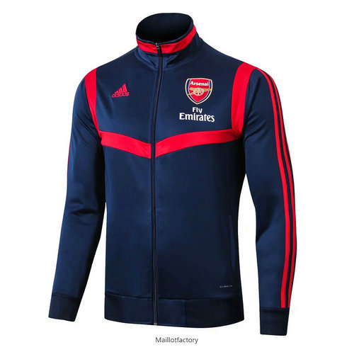 Vente Veste Arsenal 2019/20 Bleu Marine/Rouge bande