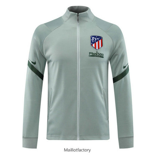 Soldes Veste Atletico Madrid 2020/21 Vert clair