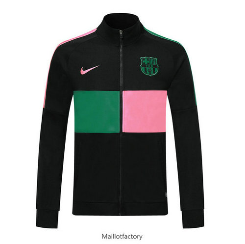 Flocage Veste Barcelone 2019/20 Noir Rose/Vert