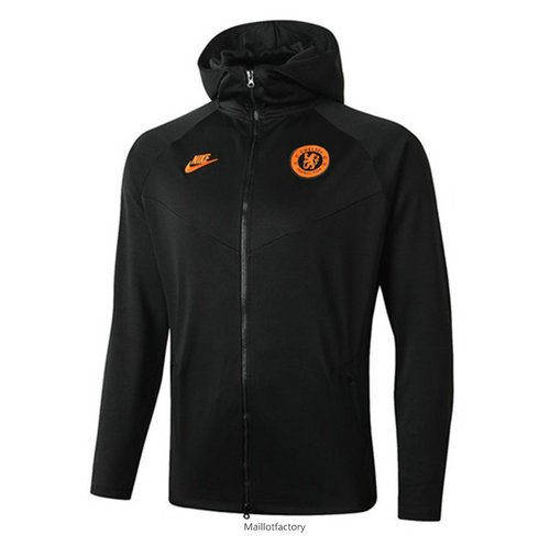 Vente Veste a Capuche Chelsea 2019/20 Noir