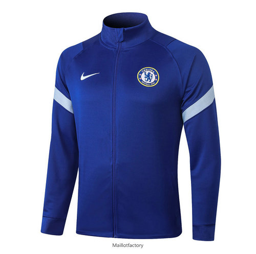 Flocage Veste Chelsea 2020/21 Bleu Col Haut