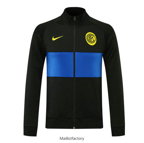 Pas cher Veste Inter Milan 2020/21 Noir