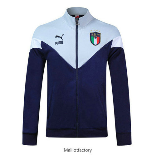 Vente Veste Italie 2019/20 Bleu Marine/Blanc