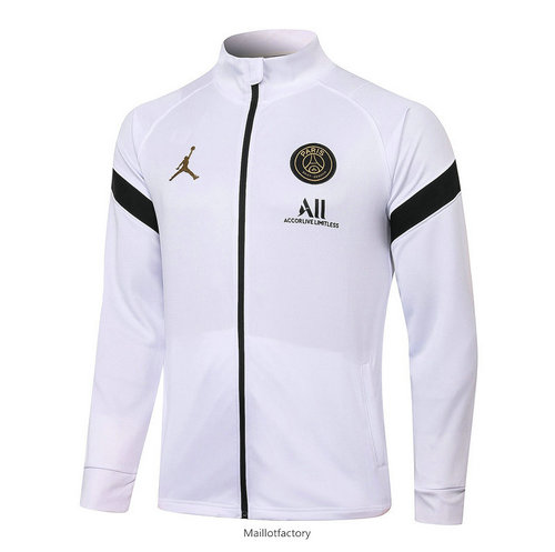 Prix Veste Jordan 2020/21 Blanc/Noir