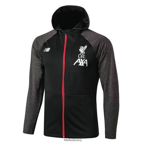 Achetés Veste a Capuche Liverpool 2019/20 Noir