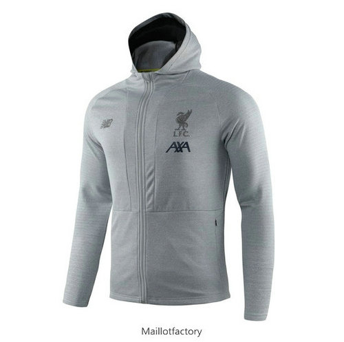 Flocage Veste a Capuche Liverpool 2019/20 Gris