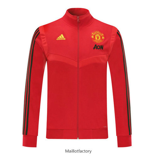 Nouveaux Veste Manchester United 2019/20 Rouge/Noir