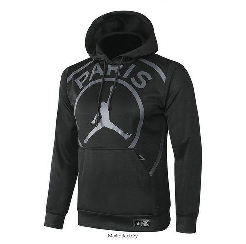 Achetez Veste a Capuche PSG Jordan 2020/21 Noir/Gris