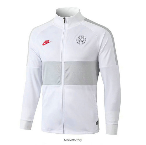 Nouveaux Veste PSG 2019/20 Blanc