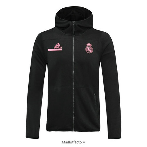 Prix Veste a Capuche Real Madrid 2020/21 Noir