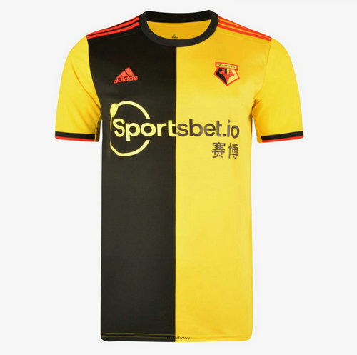 Nouveaux Maillot du Watford 2019/20 Domicile