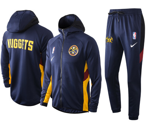 Achat Maillot du Survetement Denver Nuggets - Bleu Marine