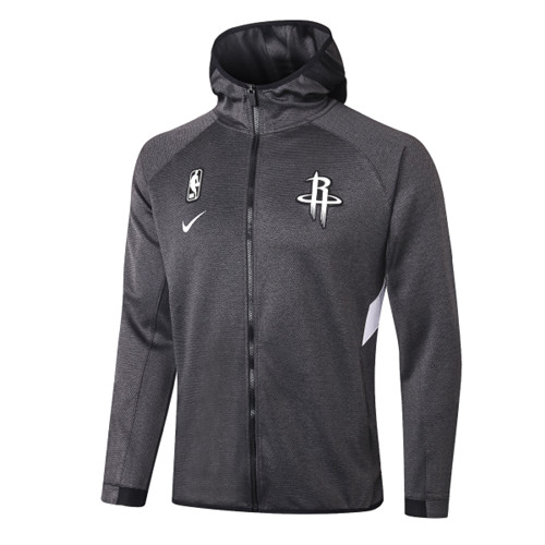 Achat Maillot du Chaqueta con capucha Hoston Rockets - Noir