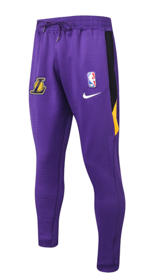 Achat Maillot du Pantalon Thermaflex Los Angeles Lakers - Violet