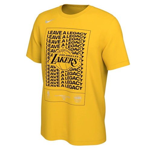 Achat Maillot du Camiseta Los Angeles Lakers - Gold