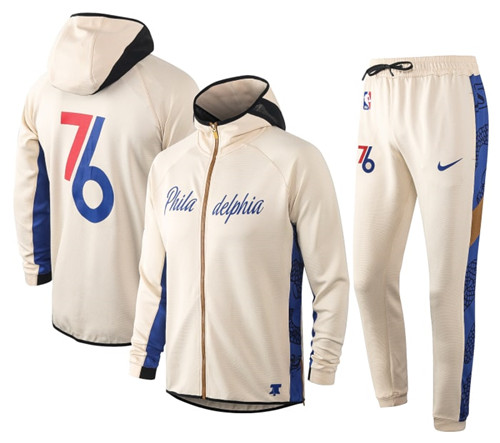 Achetez Maillot du Chándal Philadelphia 76ers - Cream