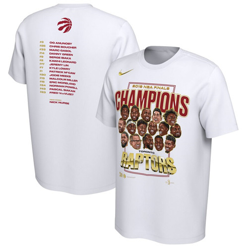 Achetez Maillot du Camiseta Toronto Raptors - 2019 NBA Champions