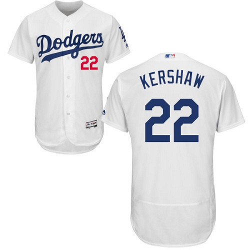 Achat Maillot du Clayton Kershaw, Los Angeles Dodgers - Blanc