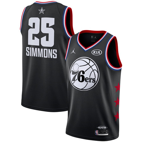 Nouveaux Maillot du Ben Simmons - 2019 All-Star Noir