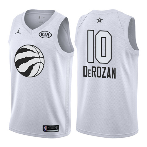 Nouveaux Maillot du DeMar DeRozan - 2018 All-Star Blanc