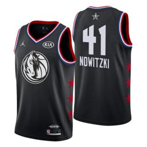 Nouveaux Maillot du Dirk Nowitzki - 2019 All-Star Noir