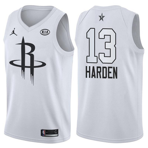 Nouveaux Maillot du James Harden - 2018 All-Star Blanc