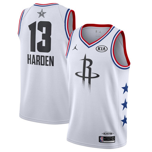 Nouveaux Maillot du James Harden - 2019 All-Star Blanc