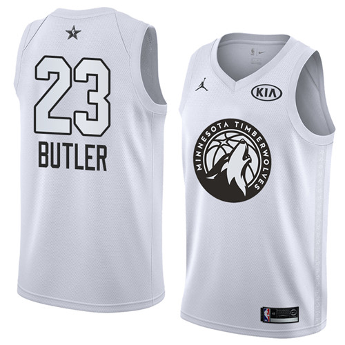 Nouveaux Maillot du Jimmy Butler - 2018 All-Star Blanc