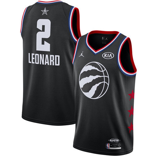 Nouveaux Maillot du Kawhi Leonard - 2019 All-Star Noir