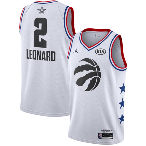 Nouveaux Maillot du Kawhi Leonard - 2019 All-Star Blanc