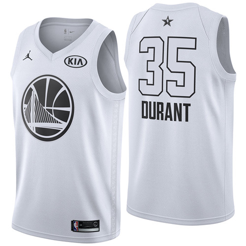 Nouveaux Maillot du Kevin Durant - 2018 All-Star Blanc