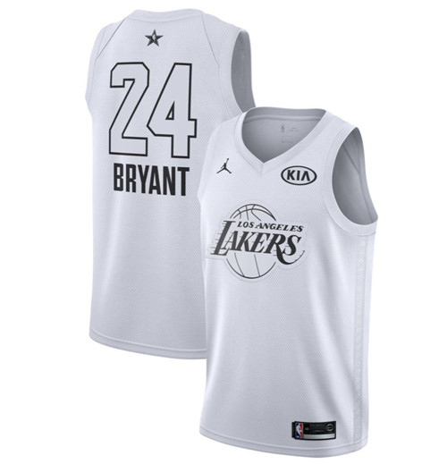 Nouveaux Maillot du Kobe Bryant - 2018 All-Star Blanc