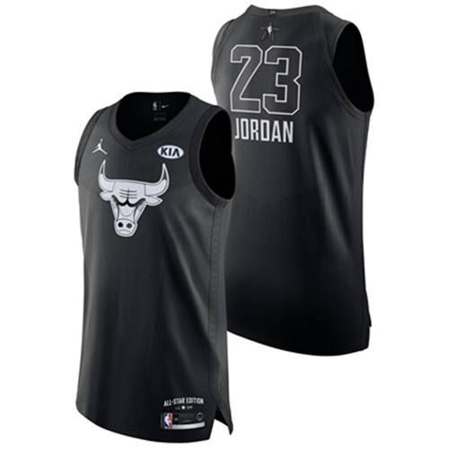 Nouveaux Maillot du Michael Jordan - 2018 All-Star Noir