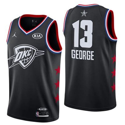 Pas cher Maillot du Paul George - 2019 All-Star Noir