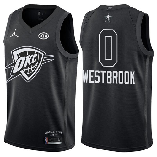 Pas cher Maillot du Russell Westbrook - 2018 All-Star Noir