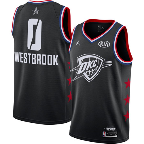 Pas cher Maillot du Russell Westbrook - 2019 All-Star Noir