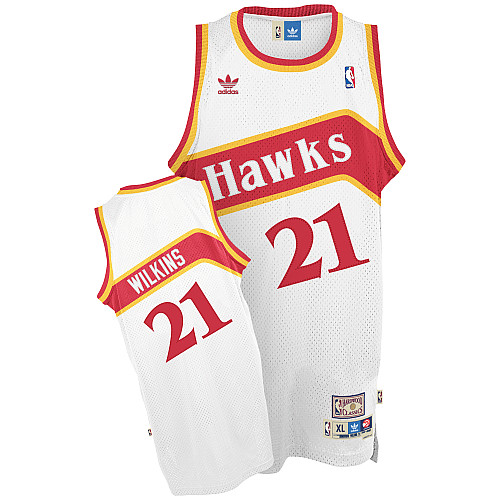 Pas cher Maillot du Dominique Wilkins, Atlanta Hawks [Home]