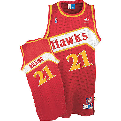 Pas cher Maillot du Dominique Wilkins, Atlanta Hawks [Road]