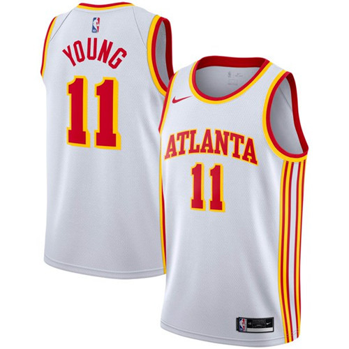 Pas cher Maillot du Trae Young, Atlanta Hawks 2020/21 - Association