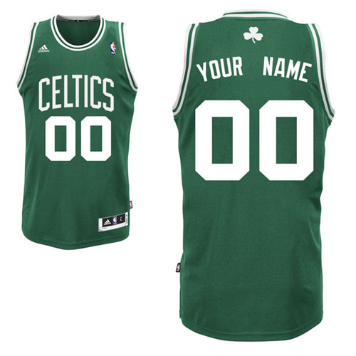 Pas cher Maillot du Custom, Boston Celtics [Vert]